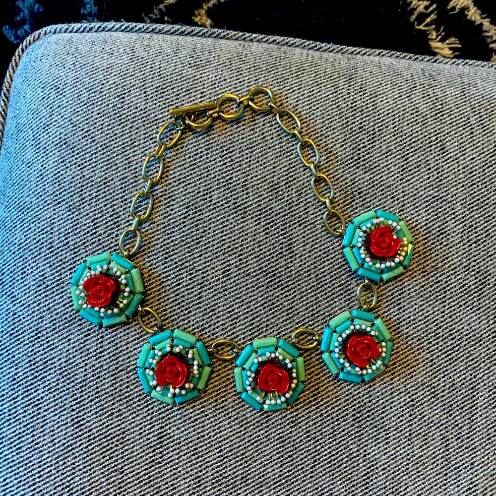 Chunky Floral Necklace Banana Republic